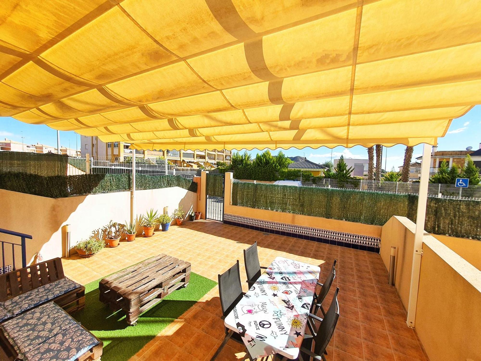 Amplia Terraza Con Piscina, Garaje Y Aire Acondicionado - By Aloha Palma Águilas Exterior foto